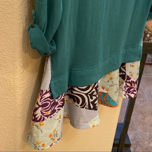 LITTLE YELLOW BUTTON Sage Green Floral Ruffle Hem - Picture 7 of 7